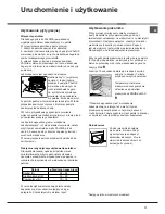 Preview for 17 page of Indesit I5GG /U Operating Instructions Manual