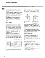 Preview for 22 page of Indesit I5GG /U Operating Instructions Manual