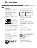 Preview for 7 page of Indesit I5GG0.1RU Operating Instructions Manual