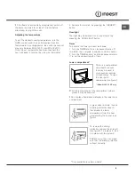 Preview for 8 page of Indesit I5GG0.1RU Operating Instructions Manual