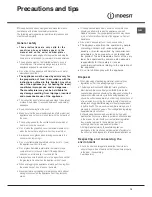 Preview for 10 page of Indesit I5GG0.1RU Operating Instructions Manual