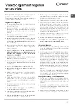 Preview for 11 page of Indesit I5GS1G/NL Operating Instructions Manual