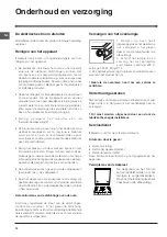 Preview for 12 page of Indesit I5GS1G/NL Operating Instructions Manual