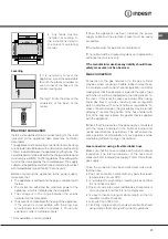 Preview for 17 page of Indesit I5GS1G/NL Operating Instructions Manual