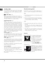 Preview for 22 page of Indesit I5GS1G/NL Operating Instructions Manual