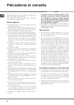 Preview for 38 page of Indesit I5GS1G/NL Operating Instructions Manual