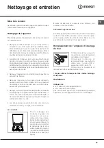 Preview for 39 page of Indesit I5GS1G/NL Operating Instructions Manual