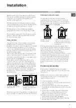 Preview for 7 page of Indesit I5GSHA U Operating Instructions Manual