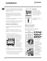 Предварительный просмотр 42 страницы Indesit I5V7H6A Operating Instructions Manual