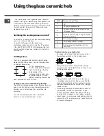 Предварительный просмотр 22 страницы Indesit I5VM1A FR Operating Instructions Manual