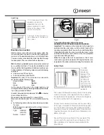 Предварительный просмотр 3 страницы Indesit I5VSH /UK Operating Instructions Manual