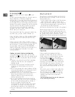 Preview for 10 page of Indesit I6G52 Operating Instructions Manual