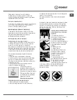 Preview for 15 page of Indesit I6GG0G Operating Instructions Manual