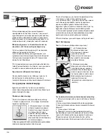 Preview for 24 page of Indesit I6GG0G Operating Instructions Manual