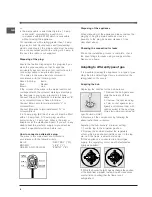 Preview for 4 page of Indesit I6GG1/UK Operating Instructions Manual