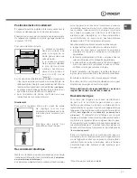 Предварительный просмотр 27 страницы Indesit I6GG1F.1/I Operating Instructions Manual