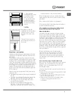 Preview for 5 page of Indesit I6GG1G Operating Instructions Manual