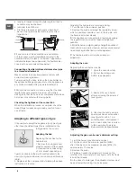 Preview for 6 page of Indesit I6GG1G Operating Instructions Manual