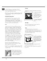 Preview for 10 page of Indesit I6GG1G Operating Instructions Manual