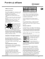 Preview for 19 page of Indesit I6GG1G Operating Instructions Manual