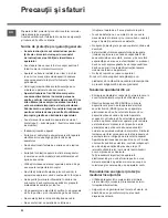 Preview for 22 page of Indesit I6GG1G Operating Instructions Manual