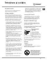 Preview for 23 page of Indesit I6GG1G Operating Instructions Manual