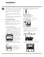 Предварительный просмотр 3 страницы Indesit I6I6C6A/UK Operating Instructions Manual