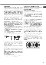 Предварительный просмотр 47 страницы Indesit I6MSAG/FR Operating Instructions Manual