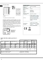 Предварительный просмотр 48 страницы Indesit I6MSAG/FR Operating Instructions Manual