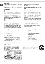 Предварительный просмотр 64 страницы Indesit I6MSAG/FR Operating Instructions Manual