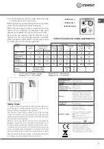 Preview for 9 page of Indesit I6TMH2AF(X)/I Operating Instructions Manual