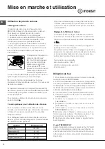 Preview for 34 page of Indesit I6TMH2AF(X)/I Operating Instructions Manual