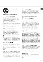 Preview for 35 page of Indesit I6TMH2AF(X)/I Operating Instructions Manual