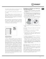 Preview for 9 page of Indesit I6TMH2AG /NL Operating Instructions Manual