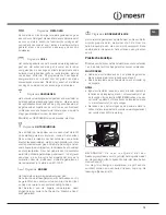 Preview for 13 page of Indesit I6TMH2AG /NL Operating Instructions Manual