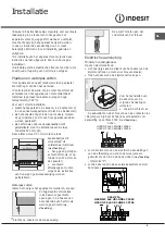 Предварительный просмотр 3 страницы Indesit I6VMH2A.1/ NL Operating Instructions Manual