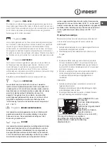 Предварительный просмотр 7 страницы Indesit I6VMH2A.1/ NL Operating Instructions Manual