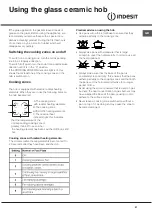 Предварительный просмотр 21 страницы Indesit I6VMH2A.1/ NL Operating Instructions Manual