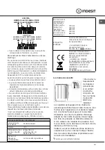 Предварительный просмотр 19 страницы Indesit I6VSH2/EX Operating Instructions Manual