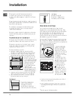 Preview for 16 page of Indesit I6VV2A/UK Operating Instructions Manual