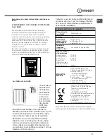 Preview for 17 page of Indesit I6VV2A/UK Operating Instructions Manual