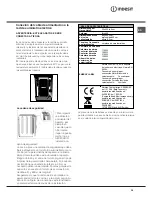 Preview for 25 page of Indesit I6VV2A/UK Operating Instructions Manual