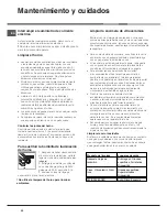 Preview for 30 page of Indesit I6VV2A/UK Operating Instructions Manual