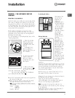 Предварительный просмотр 5 страницы Indesit ID50C1 S Operating Instructions Manual