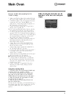 Предварительный просмотр 15 страницы Indesit ID50C1 S Operating Instructions Manual