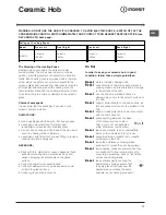 Предварительный просмотр 11 страницы Indesit ID60C2 Operating Instructions Manual