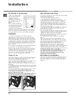 Предварительный просмотр 28 страницы Indesit IDC 75 Instruction Manual