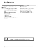 Предварительный просмотр 36 страницы Indesit IDC 75 Instruction Manual