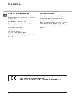 Предварительный просмотр 60 страницы Indesit IDC 75 Instruction Manual