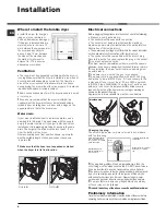 Предварительный просмотр 4 страницы Indesit IDC 85 Instruction Manual